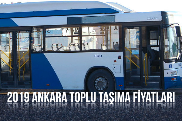 2019 Ankara EGO Yeni Otobüs Bileti Fiyatları